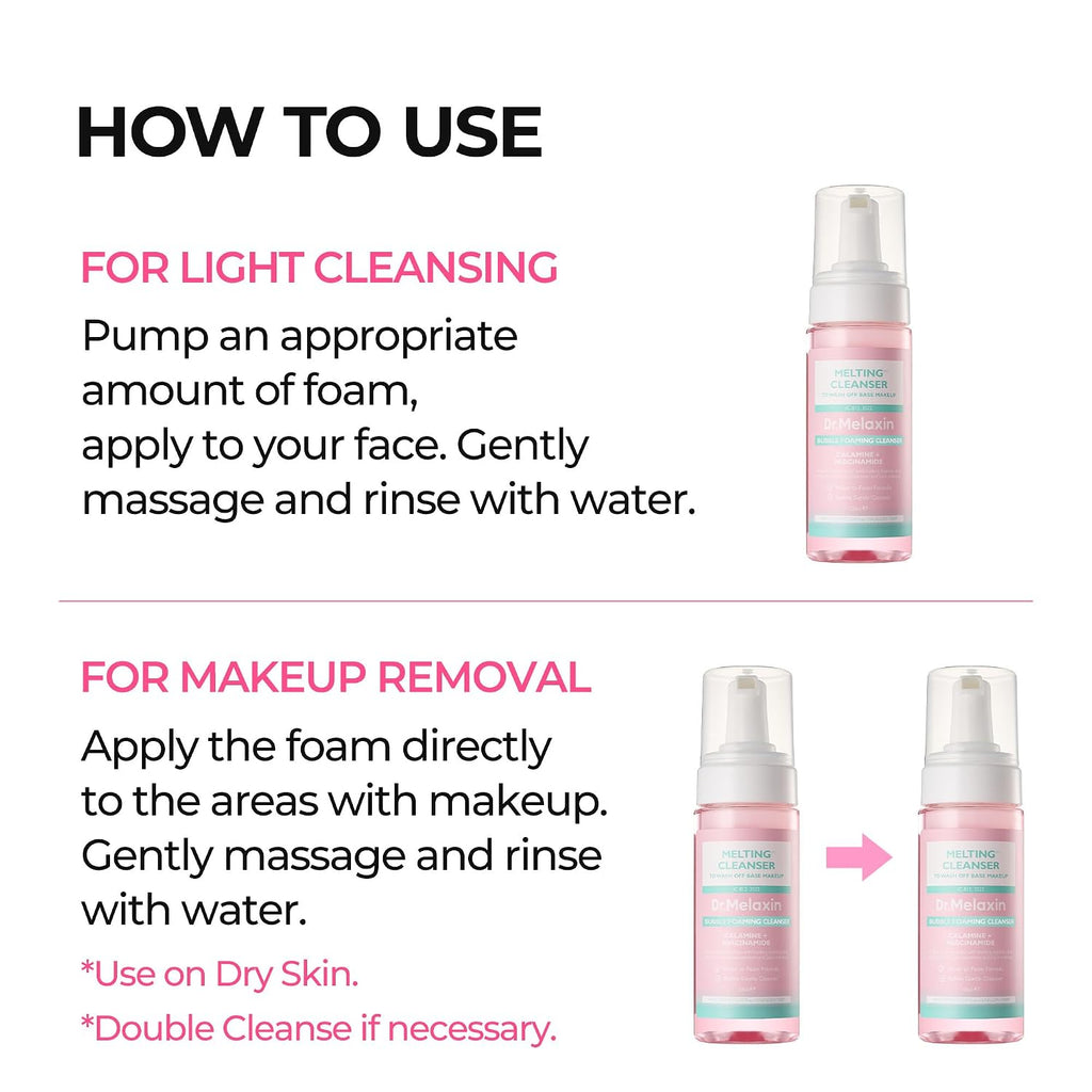 Dr.Melaxin Melting Bubble Foaming Cleanser