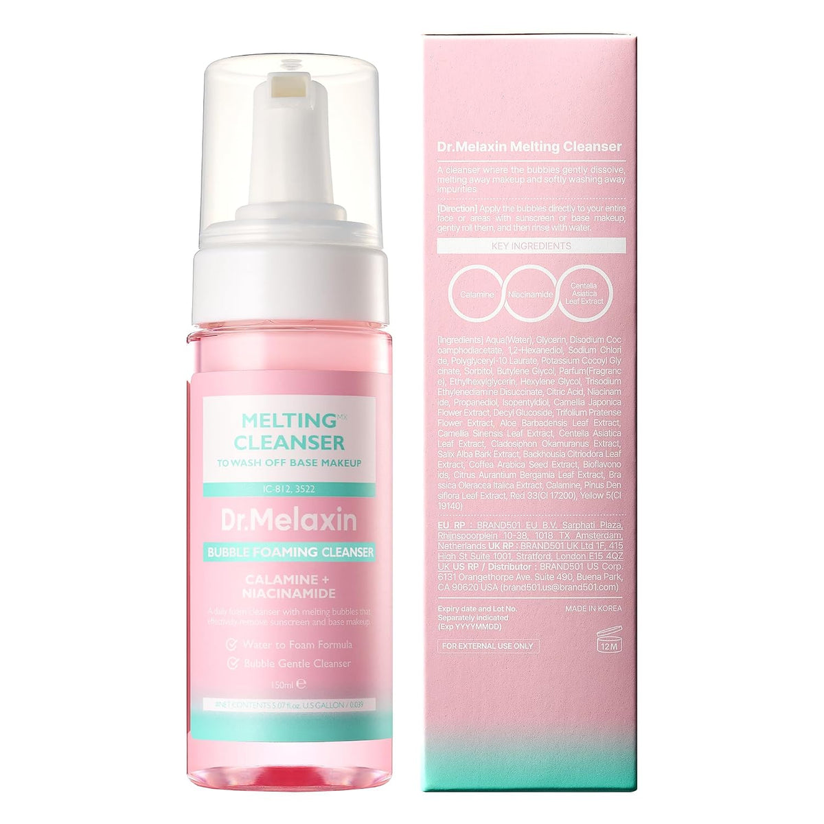 Dr.Melaxin Melting Bubble Foaming Cleanser