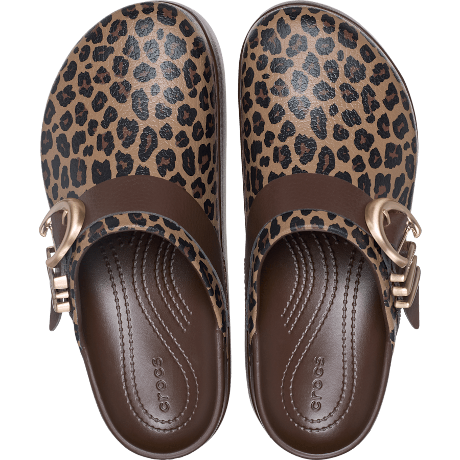 Dylan Platform Animal Buckle Clog