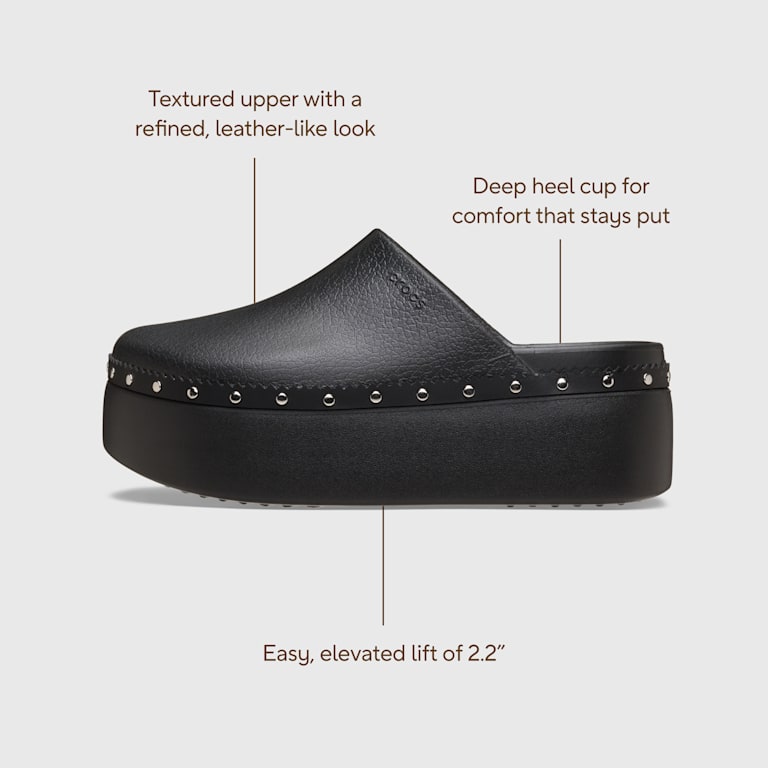 Dylan Platform Studded Clog