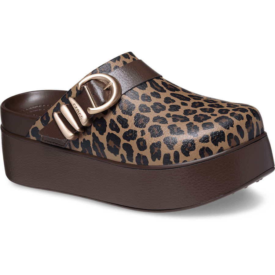 Dylan Platform Animal Buckle Clog