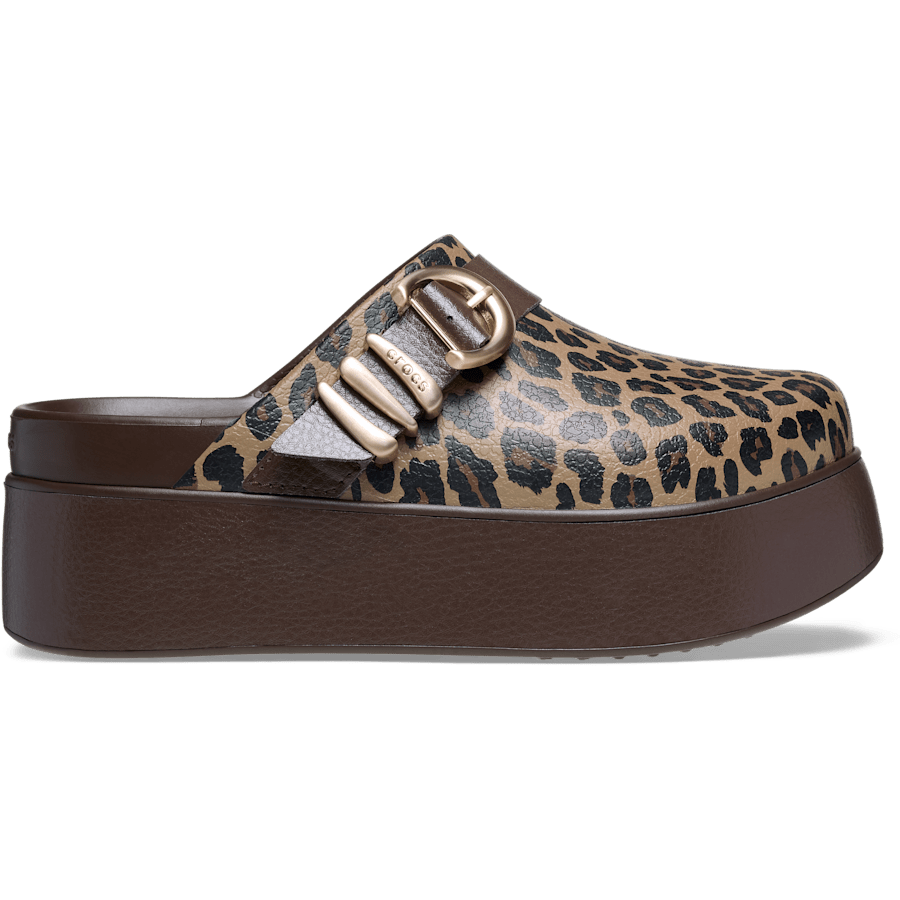 Dylan Platform Animal Buckle Clog