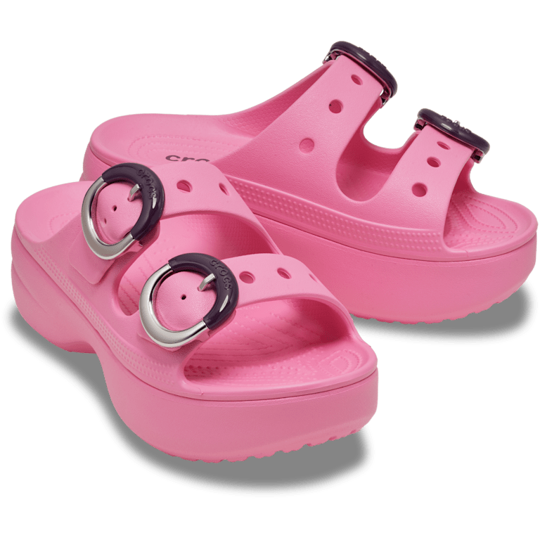 Women's Saturday Platform Dipped Buckle Sandal