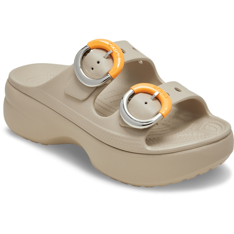 Women's Saturday Platform Dipped Buckle Sandal