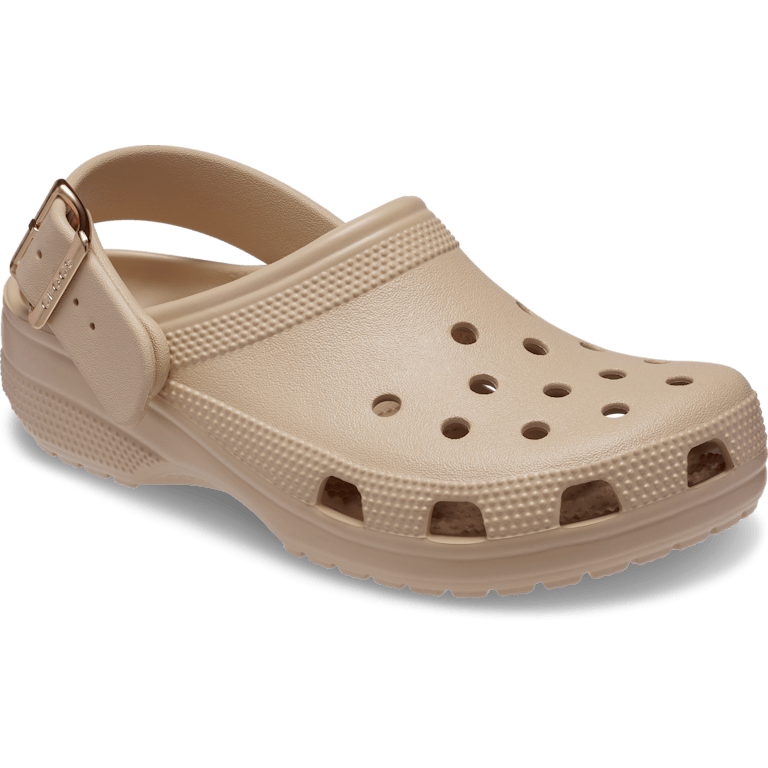 Classic Metallic Buckle Clog