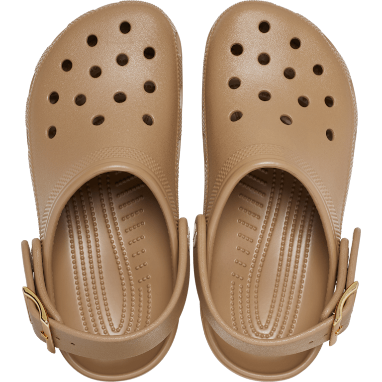 Classic Metallic Buckle Clog