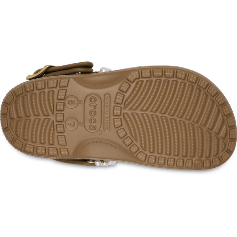 Classic Metallic Buckle Clog