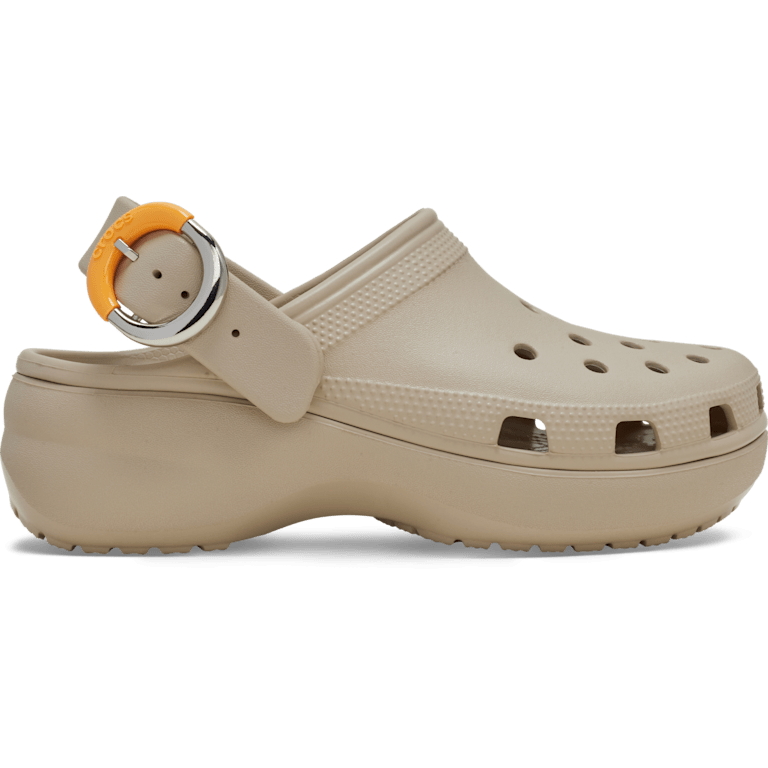 Classic Platform Dipped Buckle Clog