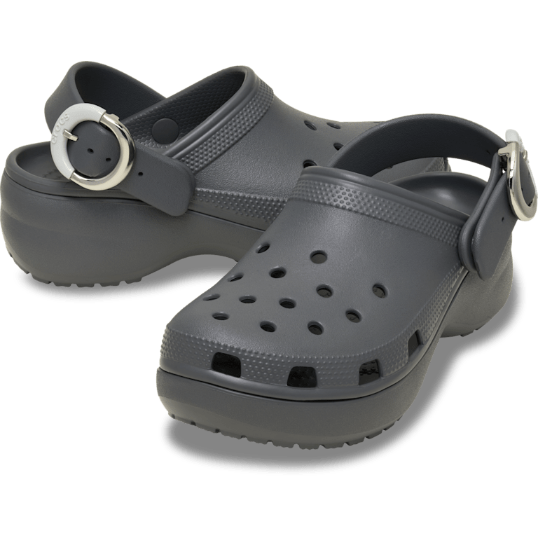 Classic Platform Dipped Buckle Clog