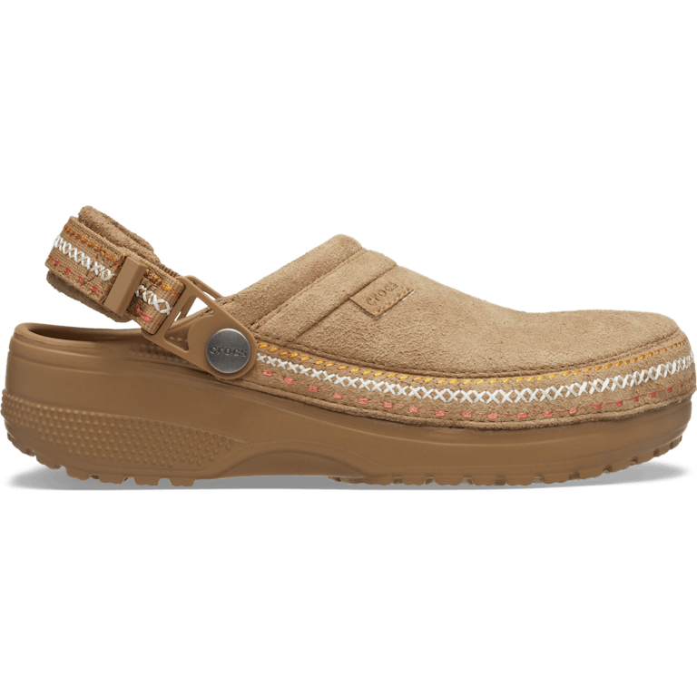 Crafted Vegan Suede Stitch Clog