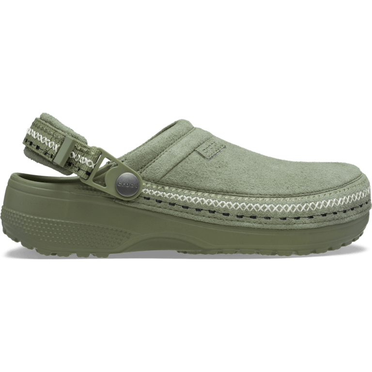 Crafted Vegan Suede Stitch Clog