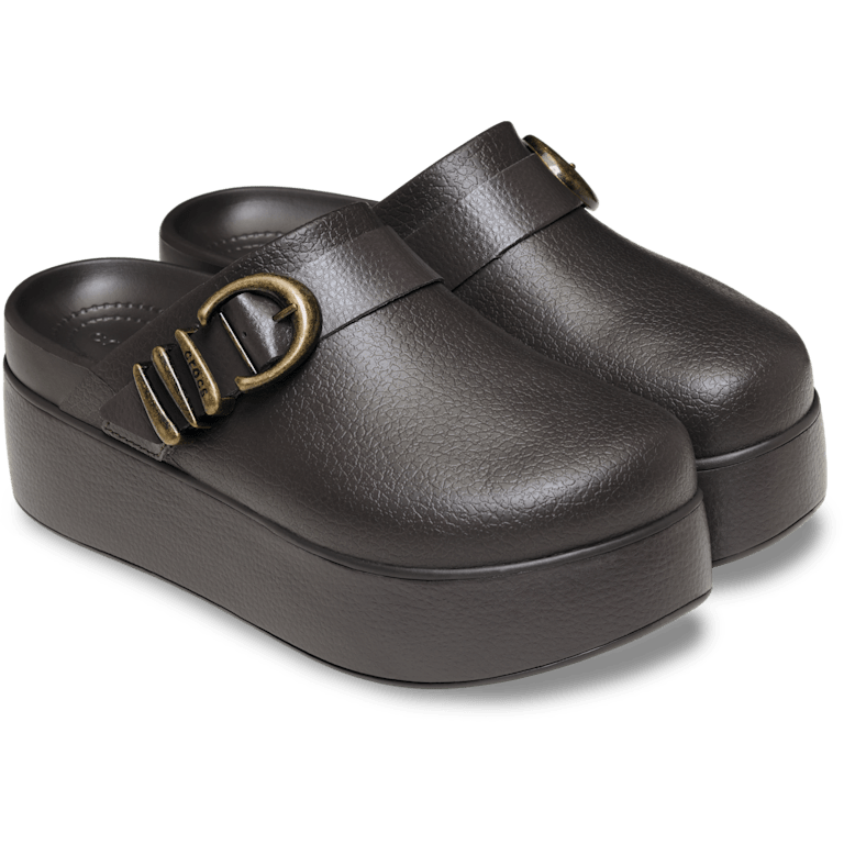 Dylan Platform Boho Buckle Clog