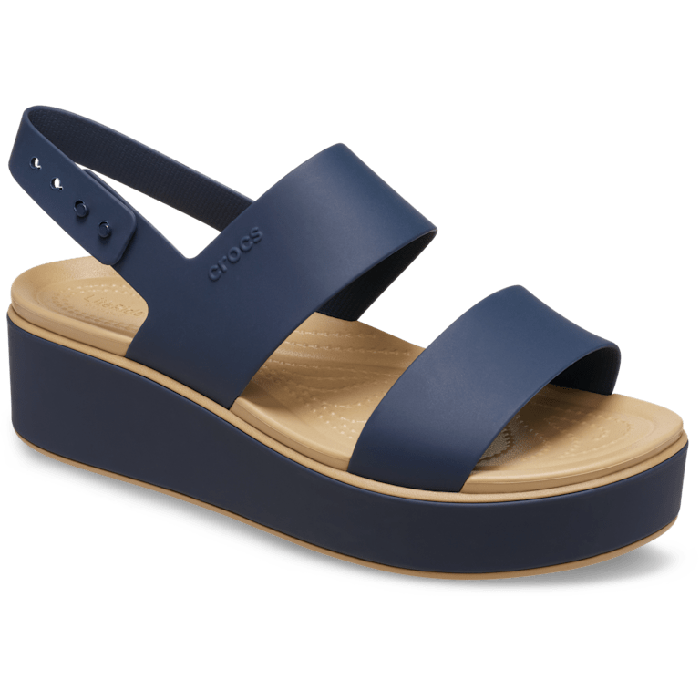 Brooklyn Low Wedge Matte Wrap Sandal