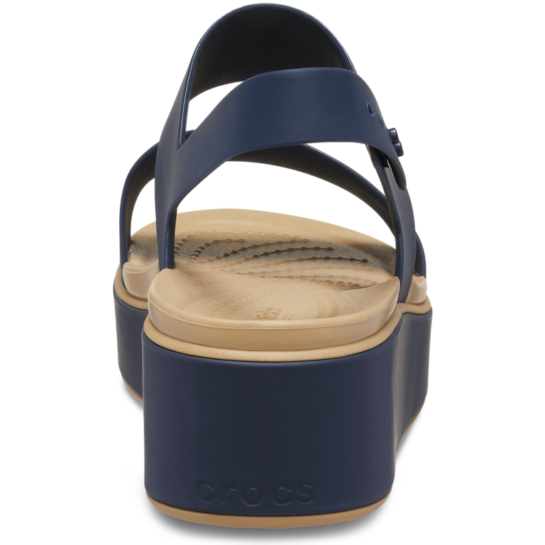 Brooklyn Low Wedge Matte Wrap Sandal
