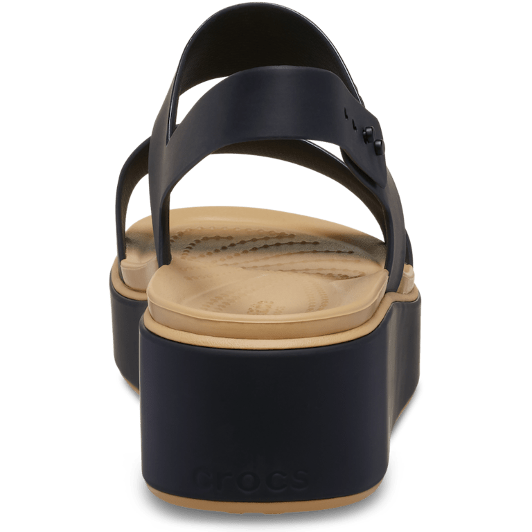 Brooklyn Low Wedge Matte Wrap Sandal
