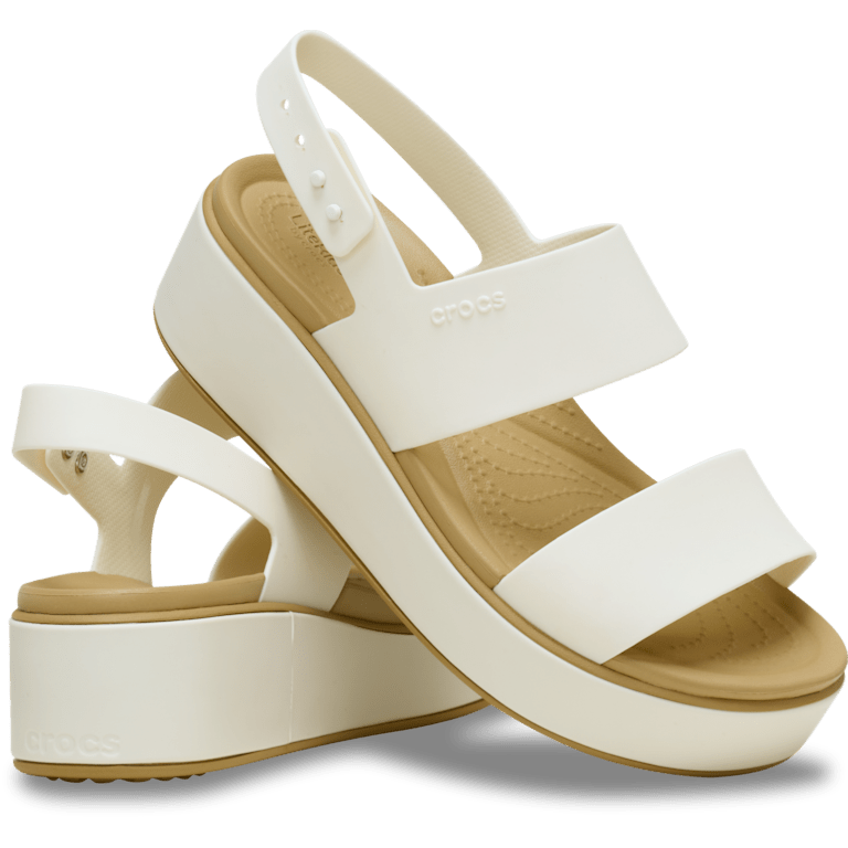 Brooklyn Low Wedge Matte Wrap Sandal
