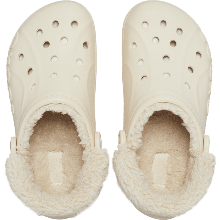 Baya Lined Fuzz-Strap Clog