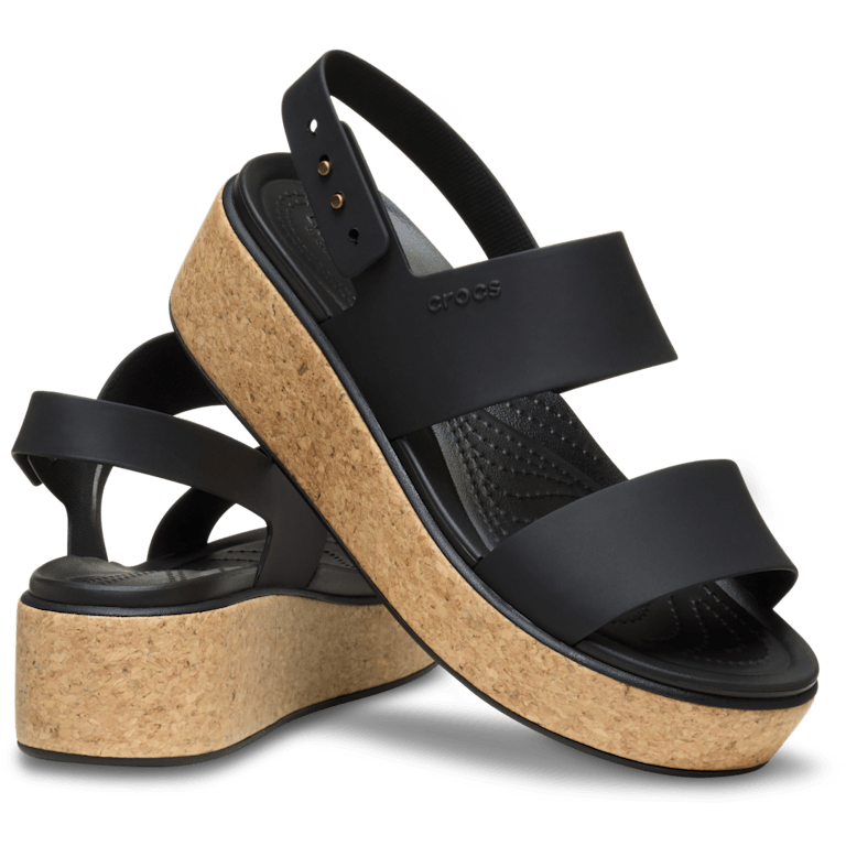 Brooklyn Low Wedge Cork Sandal