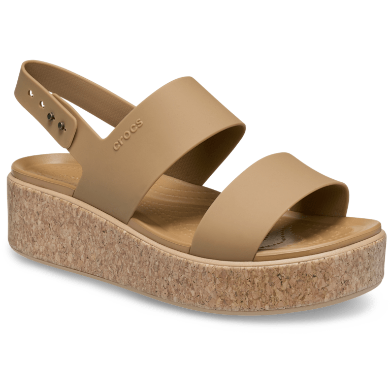 Brooklyn Low Wedge Cork Sandal