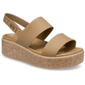 Brooklyn Low Wedge Cork Sandal