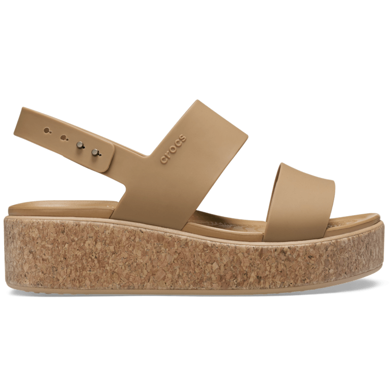 Brooklyn Low Wedge Cork Sandal