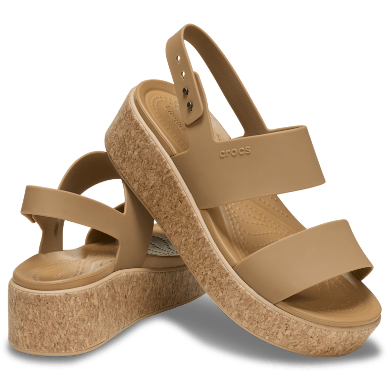 Brooklyn Low Wedge Cork Sandal