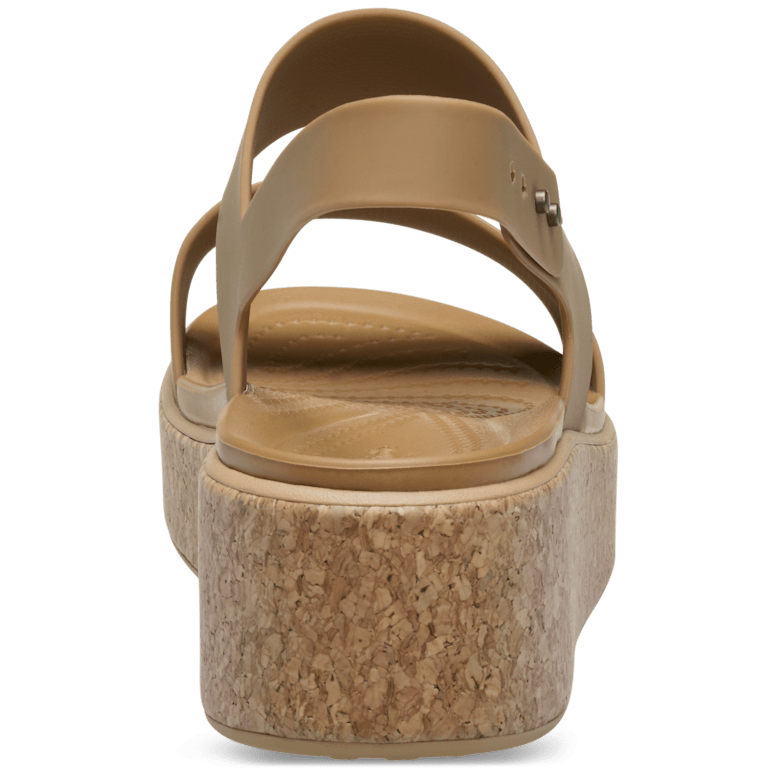 Brooklyn Low Wedge Cork Sandal