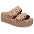 Brooklyn Buckle Low Wedge Sandal