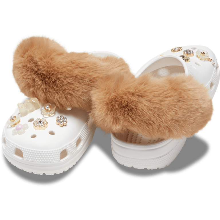 Faux Fur Back Strap Scrunchie Btc