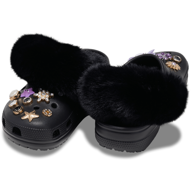 Faux Fur Back Strap Scrunchie Btc