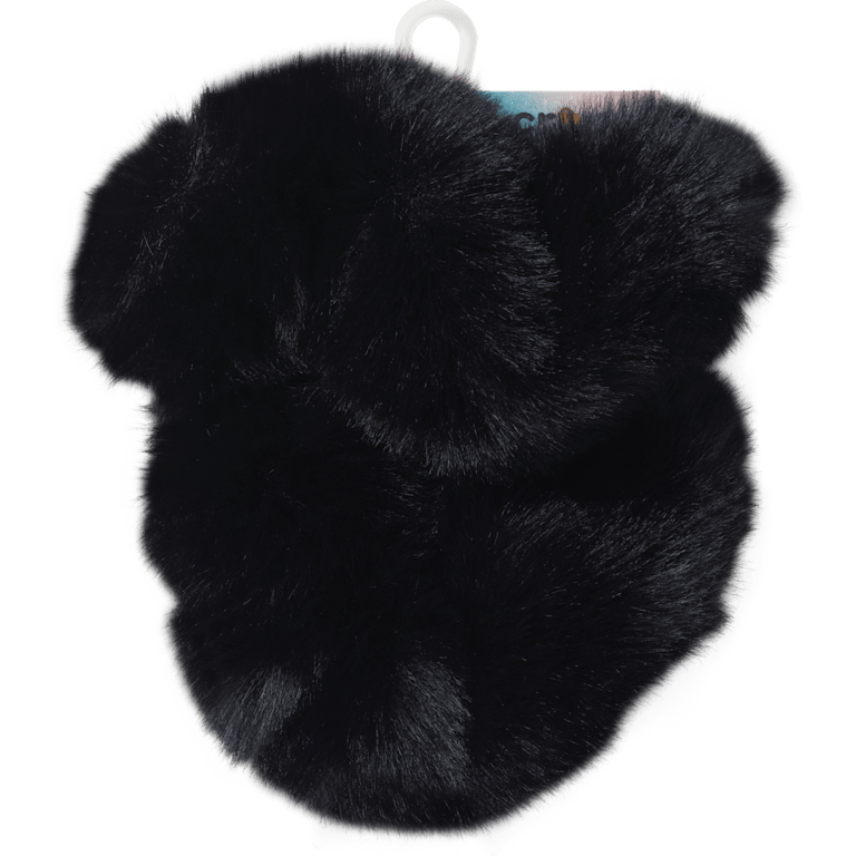 Faux Fur Back Strap Scrunchie Btc