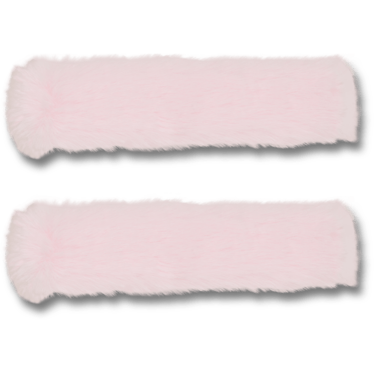 Faux Fur Back Strap Scrunchie Btc