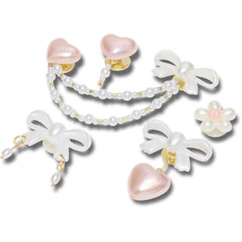 Bow and Pink Heart 5 Pack